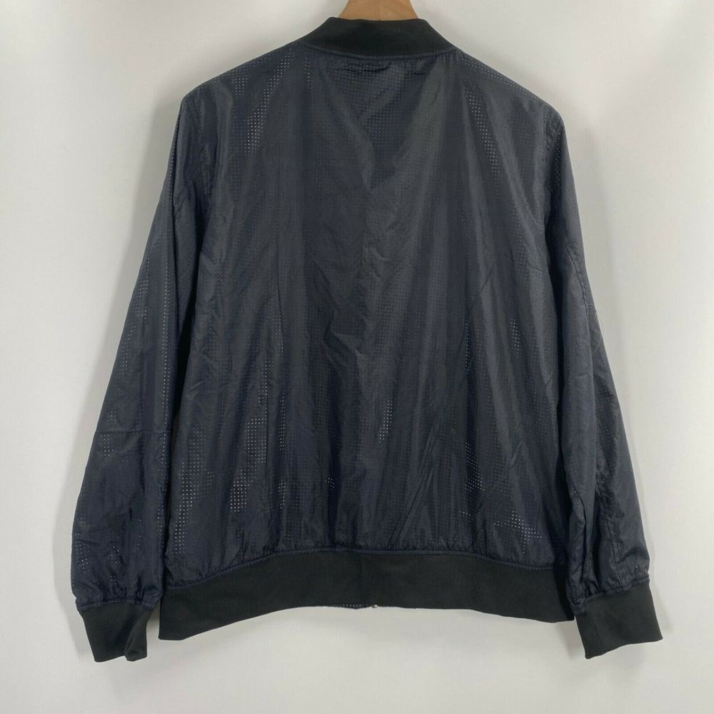 Sovereign Code Perforated Mesh Bomber Jacket - Picture 3 of 9